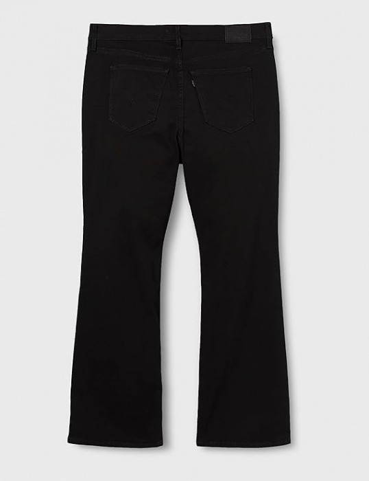 Blugi Levi's bootcut cu talie inalta 725, negru, 33x32 [4]