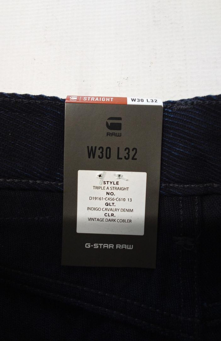Blugi pentru barbati G-STAR RAW Triple A Regular Straight D19161-C456-C610, 30W/32L [7]