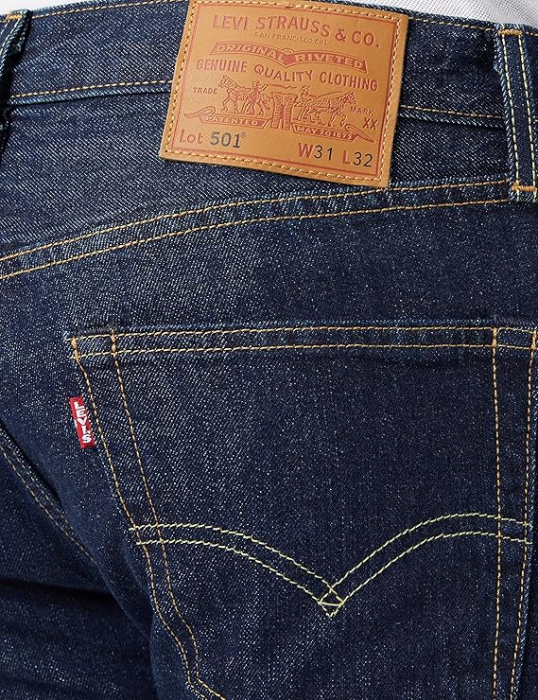 Blugi pentru bărbați Levi's 501 Original Fit, 27W/30L [4]