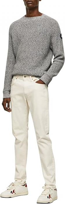 Blugi pentru barbati Pepe Jeans Stanley, alb, 30W/32L [3]