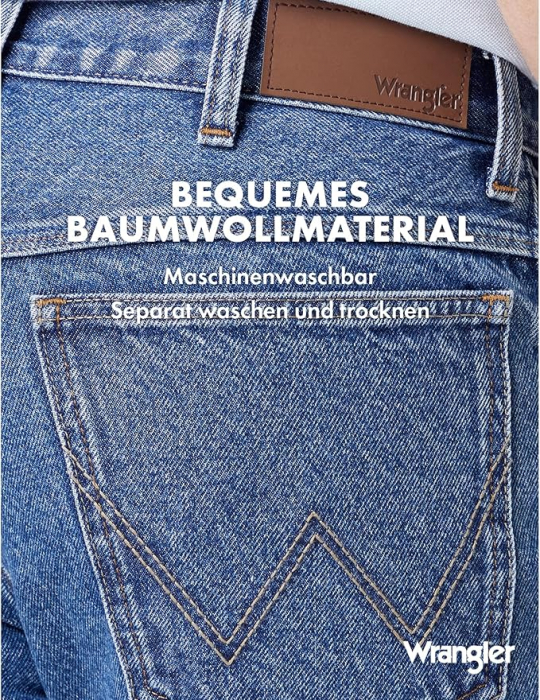 Blugi pentru bărbați Wrangler Authentic Regular, 34W/30L [4]