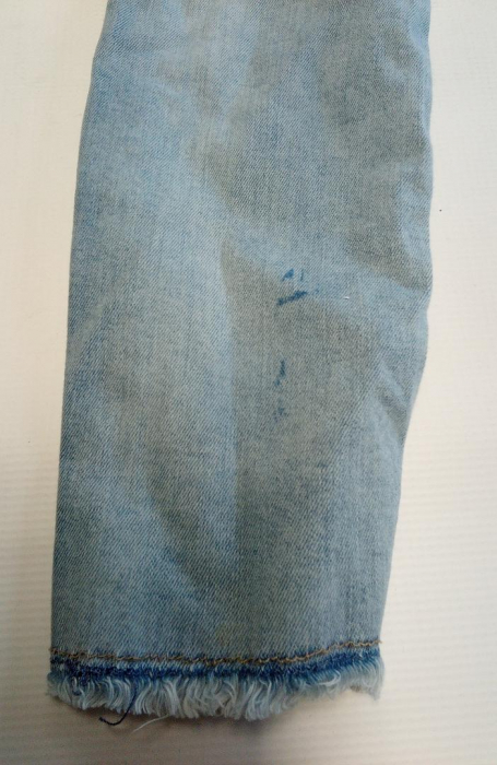 Blugi pentru femei ONLY Onlblush Mid Sk Ank Raw Dnm Rea694 Noos, albastru, S/30 [5]