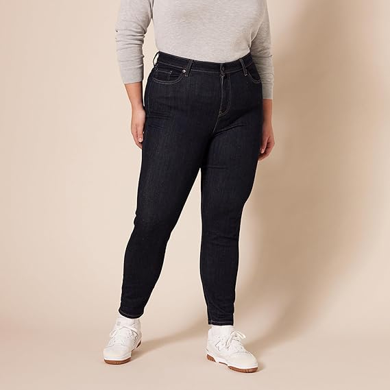 Blugi skinny cu talie înaltă de damă Amazon Essentials, Marimea 18 [7]