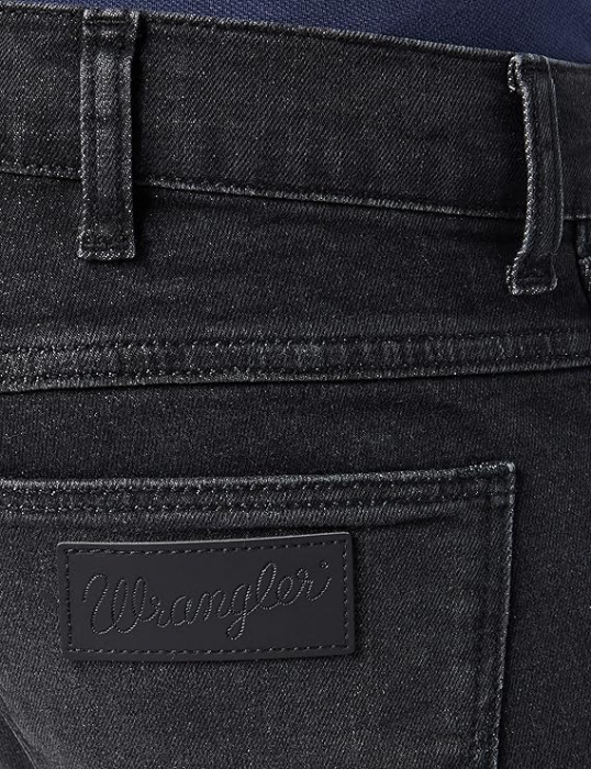 Blugi skinny pentru bărbați Wrangler Bryson Like A Champ, negri, 32W/32L [5]