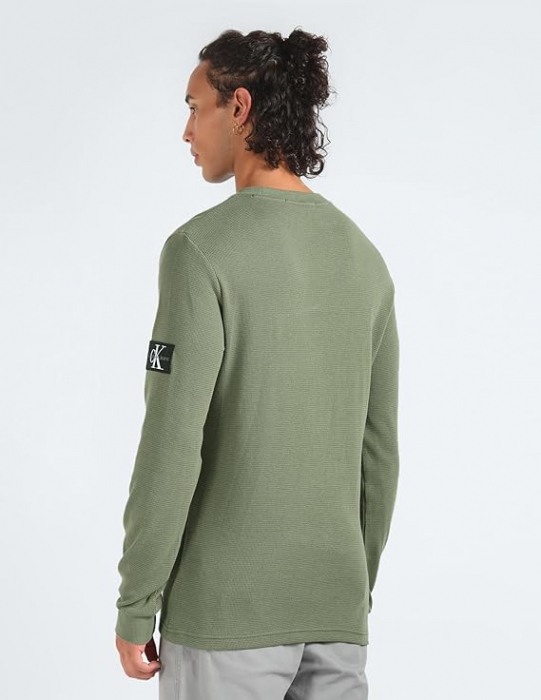 Bluză cu mânecă lungă pentru bărbați Calvin Klein J30J323485, M [11]