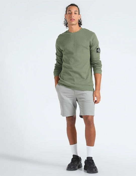 Bluză cu mânecă lungă pentru bărbați Calvin Klein J30J323485, M [9]