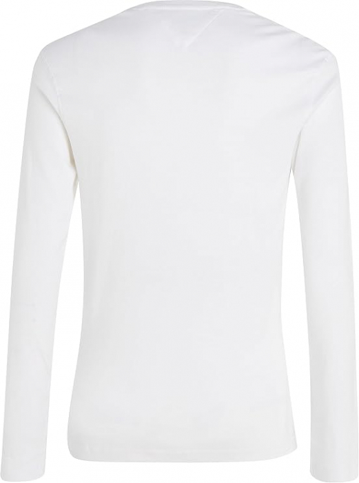 Bluza cu maneca lunga pentru barbati Tommy Jeans DM0DM04409, alb, L [8]