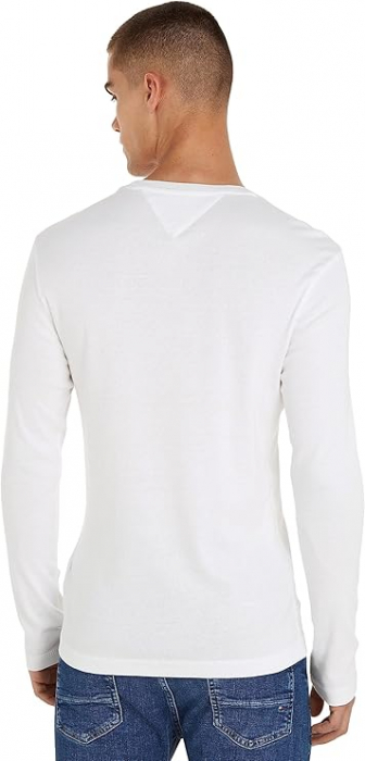 Bluza cu maneca lunga pentru barbati Tommy Jeans DM0DM04409, alb, L [4]