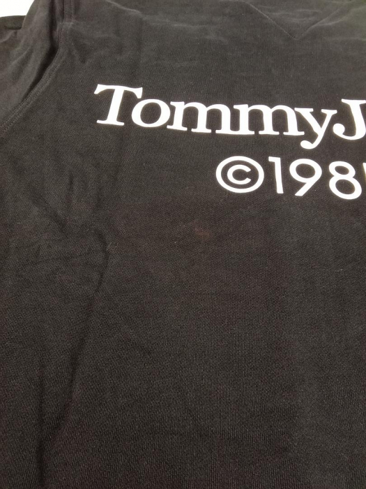 Bluza cu maneca lunga Tommy Jeans Tjm Reg Entry Graphic Crew, DM0DM18609, negru, XL [3]