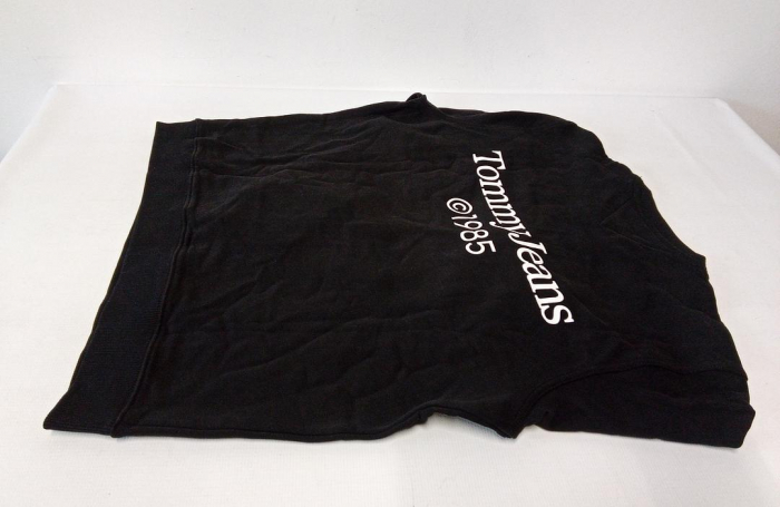 Bluza cu maneca lunga Tommy Jeans Tjm Reg Entry Graphic Crew, DM0DM18609, negru, L [5]