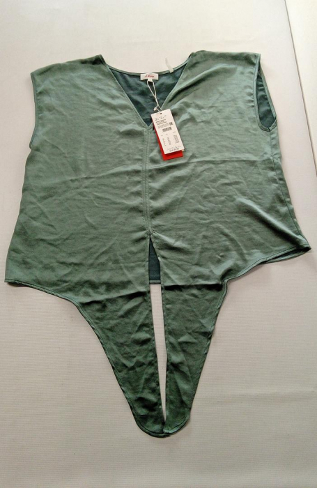 Bluza fara maneci pentru femei s.Oliver 2144772.6575.40, verde, 40 [4]