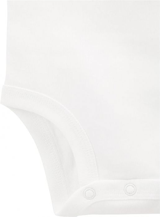 Body cu mânecă scurtă pentru bebeluși Simple Joys by Carter's, alb, 24 luni [2]