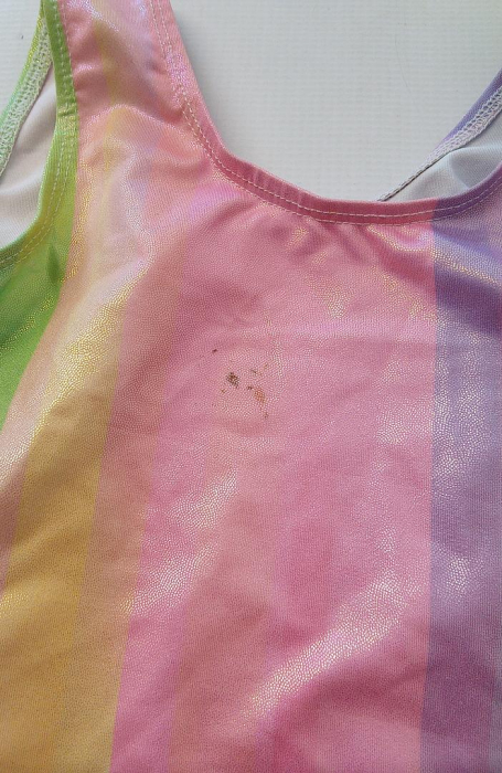 Body gimnastica pentru fete Bezonier, fara maneci, multicolor, 100 (3-4 ani) [2]