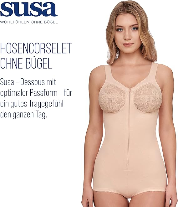 Body pentru femei Susa, Body Shaper, bej, 80A [2]