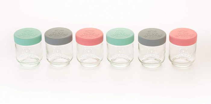 Borcane din sticla pentru copii Kilner 0025.017, 6 buc x 190 ml [6]