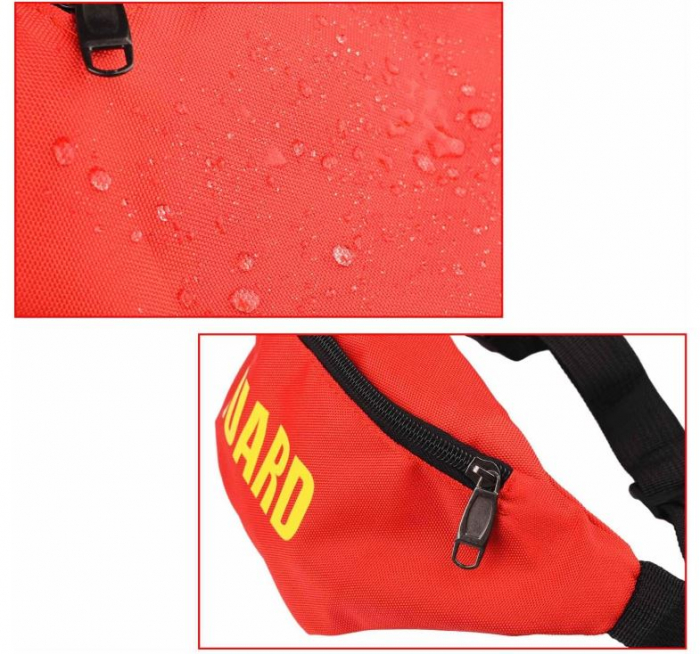 Borseta ajustabila Bohue Lifeguard, impermeabil, rosu [2]