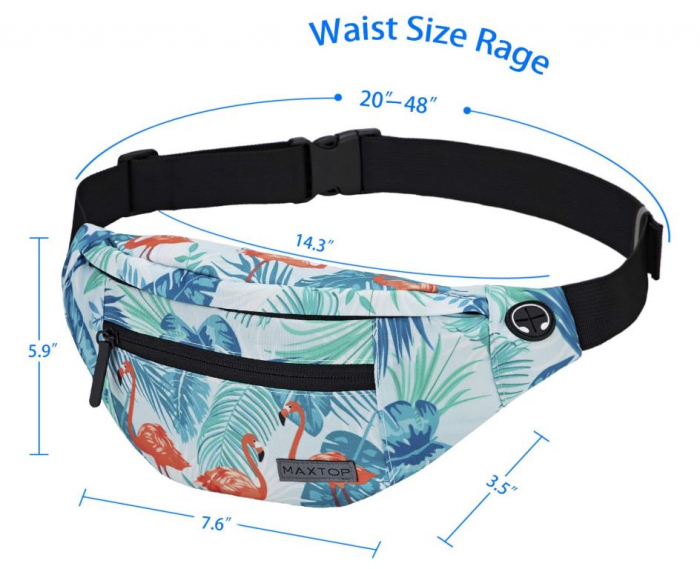 Borseta multifunctionala MAXTOP, impermeabila, albastru [4]