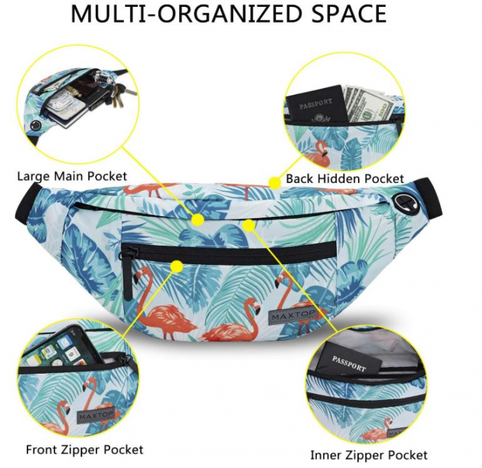 Borseta multifunctionala MAXTOP, impermeabila, albastru [3]