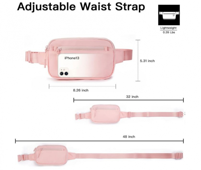 Borseta multifunctionala pentru femei Telena, roz [3]