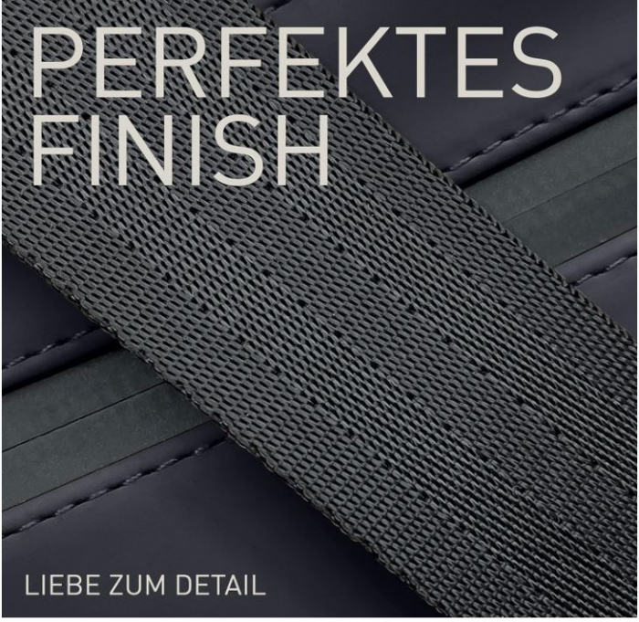 Borseta unisex 3KIND, pentru voiaj, impermeabila, negru [8]