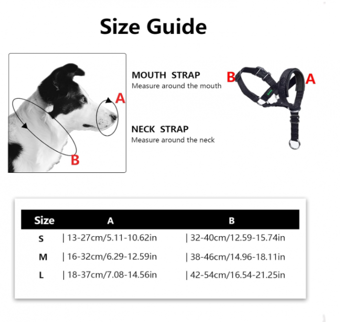 Botniță câine ILEPARK, reglabilă, marime S, roșu [5]