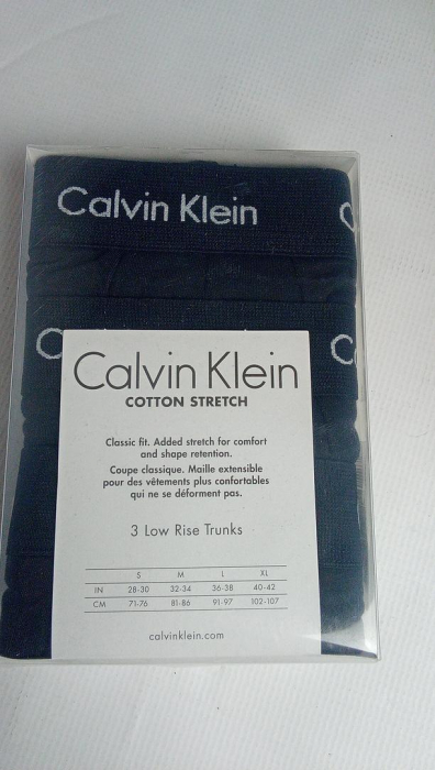 Boxeri Calvin Klein pentru bărbați, pachet de 3, negru, Marimea L [3]