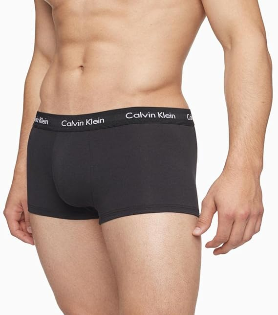 Boxeri Calvin Klein pentru bărbați, pachet de 3, negru, Marimea L [6]