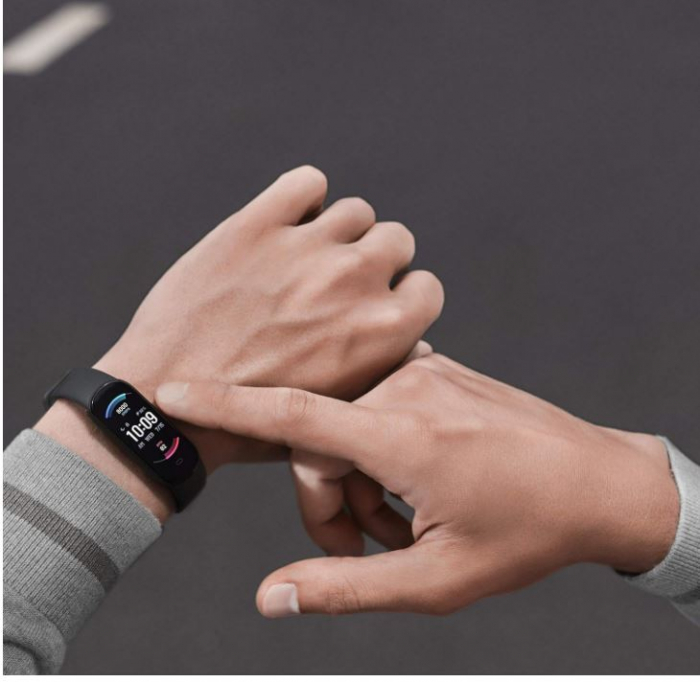 Bratara fitness AMAZFIT Band 5, Android/iOS, Midnight Black [11]