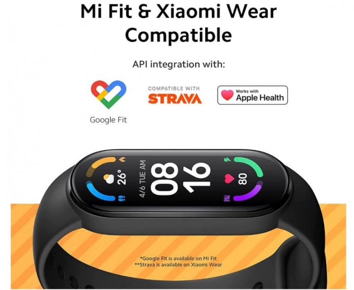 Bratara fitness Xiaomi Smart Band 6, negru [11]