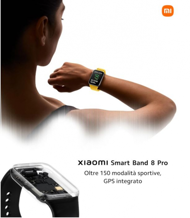 Bratara fitness Xiaomi Smart Band 8 Pro, 1.74 inch, gri [6]