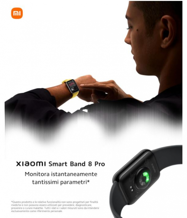 Bratara fitness Xiaomi Smart Band 8 Pro, 1.74 inch, gri [7]