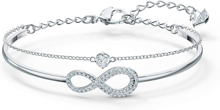 Bratara pentru femei SWAROVSKI 5520584 Infinity Bangle [1]