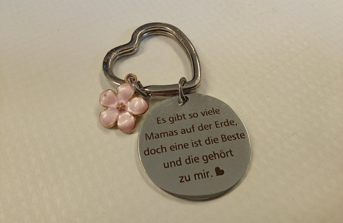 Breloc cadou pentru ziua mamei, limba germana [2]