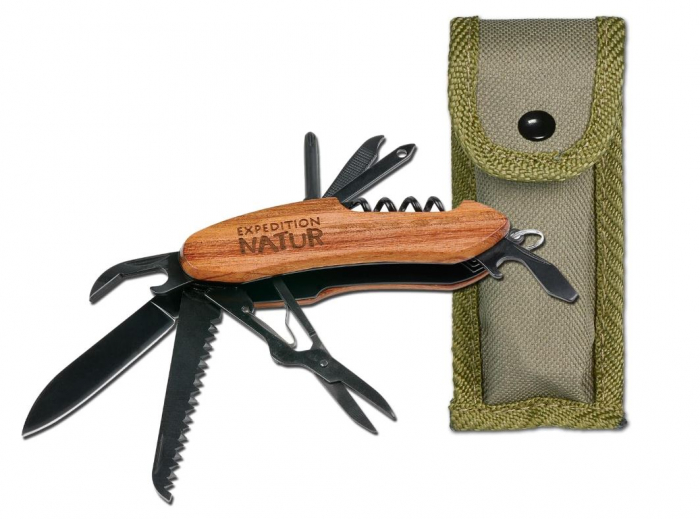 Briceag/Cuțit de buzunar Moses Expedition Natur 9 în 1 pentru copii de peste 8 ani [1]