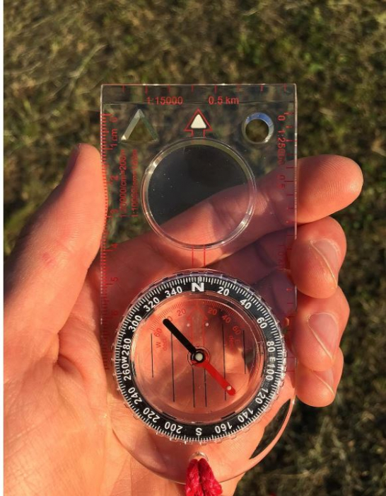 Busola de orientare pentru drumetii, camping [4]