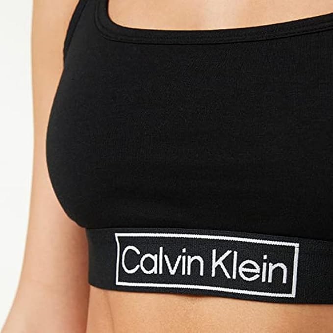 Bustiera Calvin Klein Modern bumbac Logo rosu 