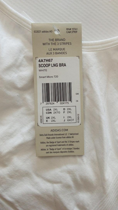 Bustiera femei Adidas, Lenjerie confortabilă, Marimea XXL [3]