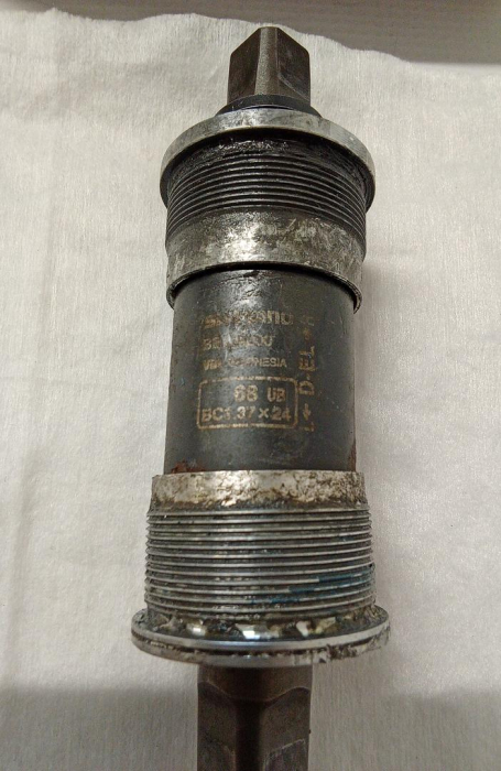 Butuc pedalier Shimano BB-UN300, BSA 68 x 127.5 mm [2]