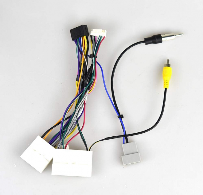 Cablu adaptor ISO OiLiehu pentru sistem Radio auto Android cu priză cu 16 pini [7]