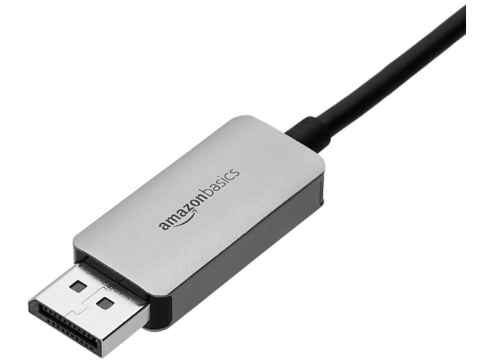 Cablu Amazon Basics DisplayPort la USB-C, 4Kx2K@60Hz, 1.8 metri, negru [2]