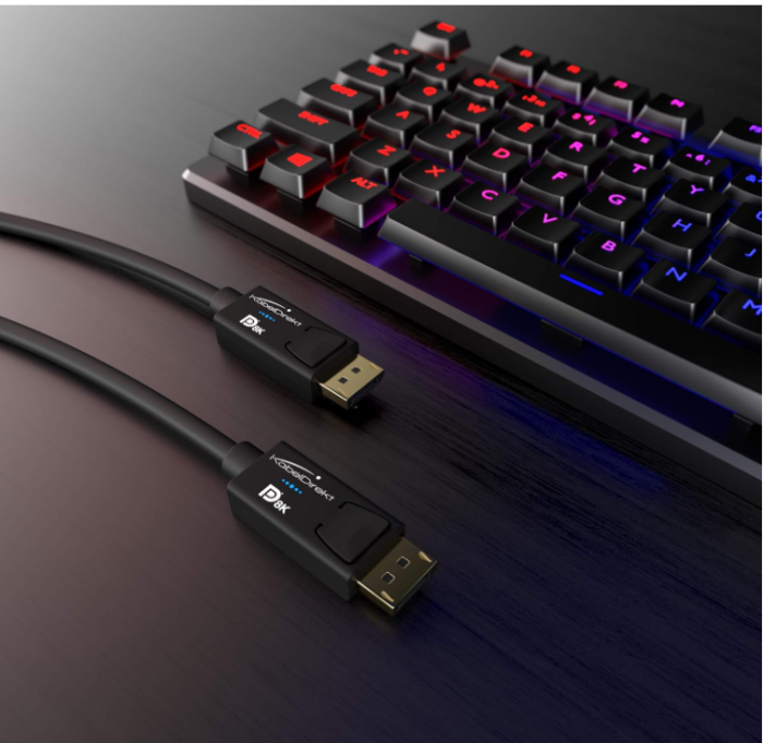 Cablu DisplayPort 8K KabelDirekt, 1m, DP 1.4, negru [7]