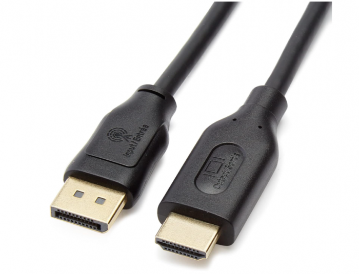 Cablu DisplayPort la HDMI Amazon Basics, unidirecțional, 92 cm [5]
