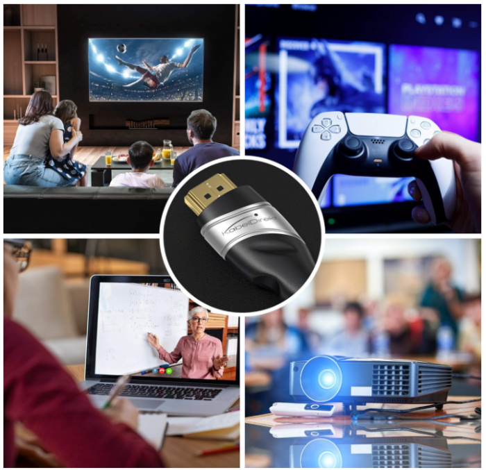 Cablu HDMI 2.1 8K KabelDirekt, 1.5m, 60Hz, negru [3]