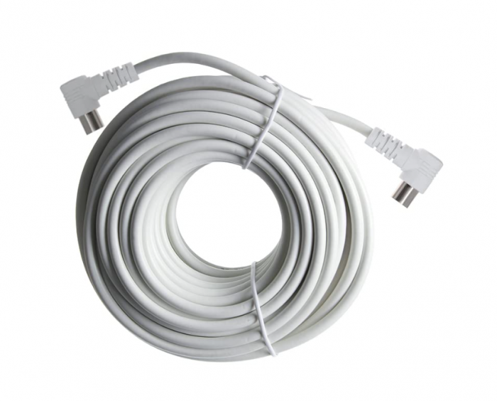 Cablu TV coaxial Levitantes, 10 metri, unghi de 90 de grade [3]