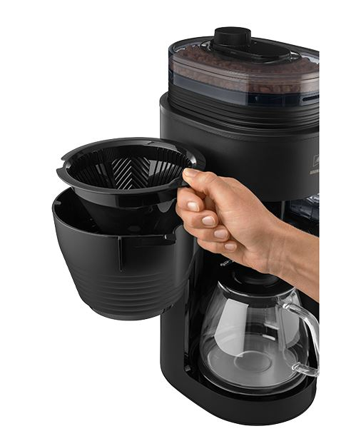 Cafetiera Melitta AromaFresh 1030-05, 1000W, 1.25L, Negru [6]