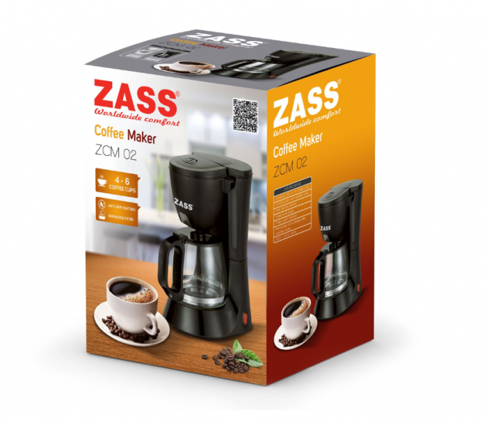 Cafetiera Zass ZCM 02, capacitate 4-6 cesti [6]