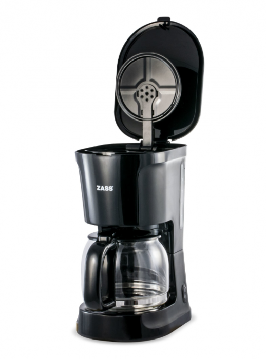Cafetiera Zass ZCM 10 BL Black Line, 1000W, 1,5L , capacitate 12 cesti, functie antipicurare, mentinere cald [4]