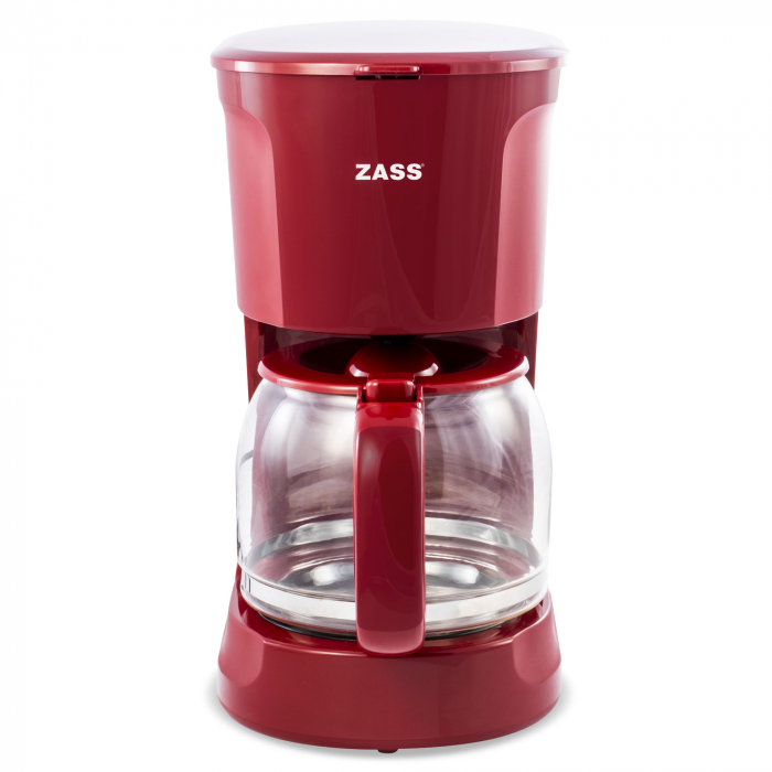 Cafetiera Zass ZCM 10 RL Red Line, 1000W, 1,5L , capacitate 12 cesti, functie mentinere cald [2]