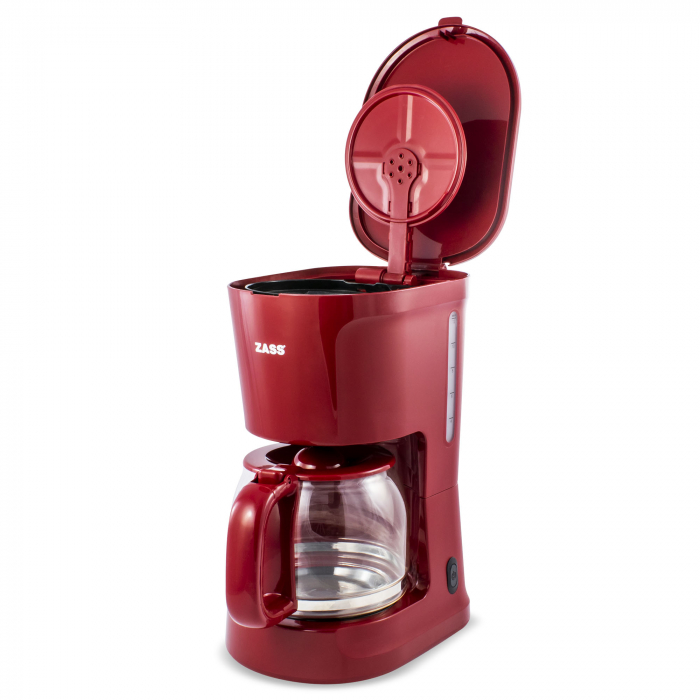 Cafetiera Zass ZCM 10 RL Red Line, 1000W, 1,5L , capacitate 12 cesti, functie mentinere cald [4]