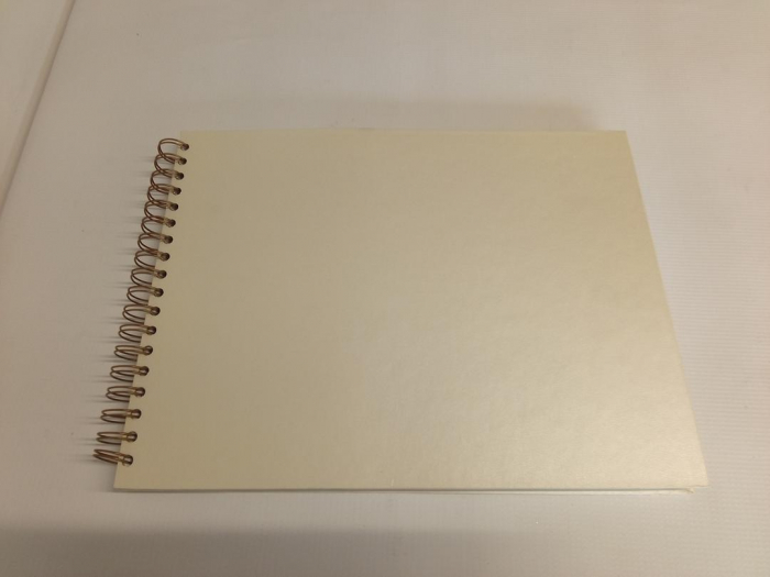 Caiet Clairefontaine Ref 95433C tip Album Landscape, 40 coli, 32 x 24 cm, 200 g/m², Crem [2]